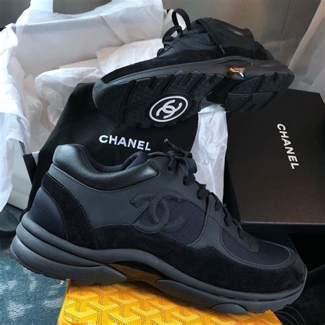 chanel runner men|chanel trainers all black.